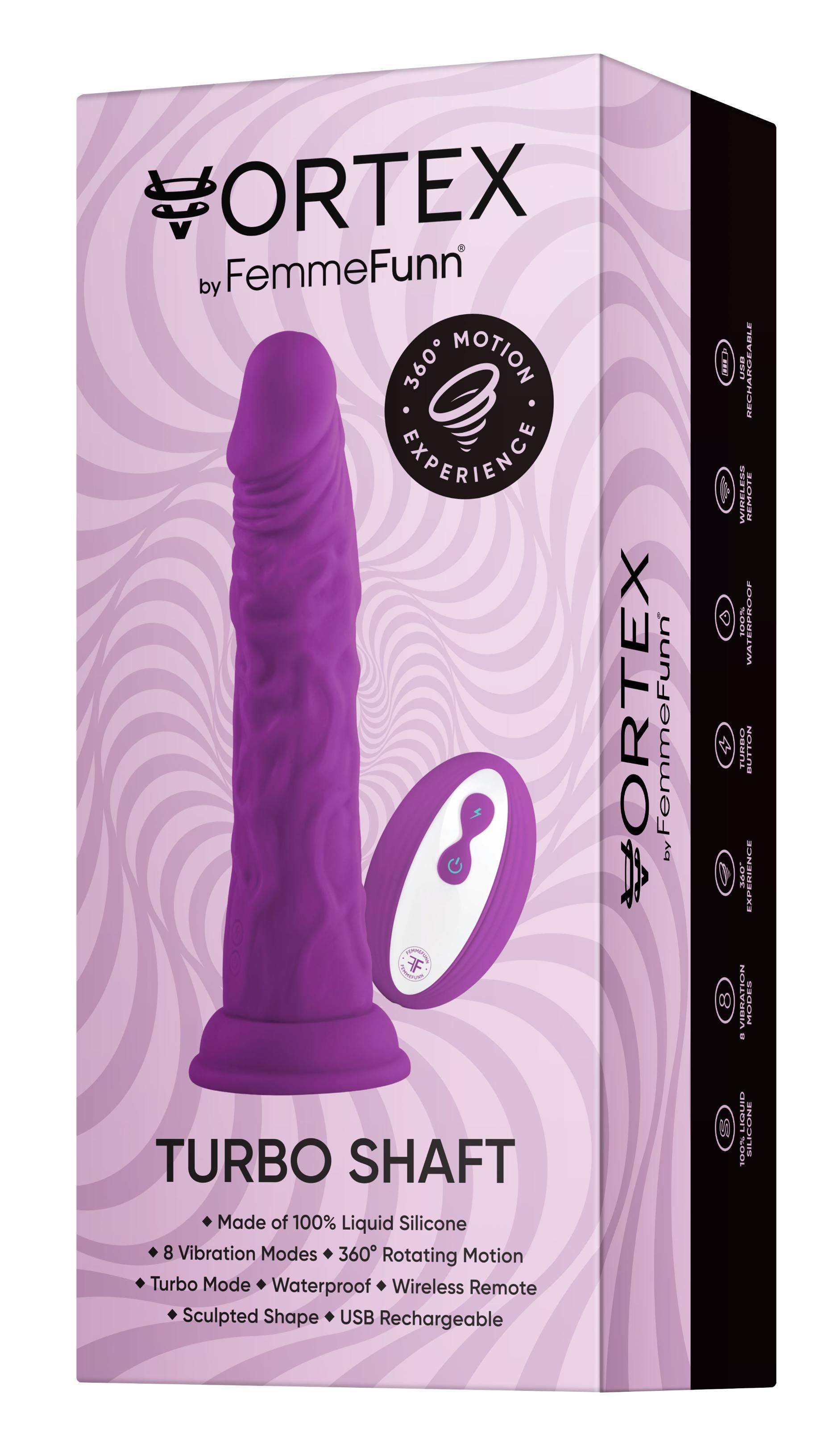 Femme Funn Wireless Turbo Shaft - Purple