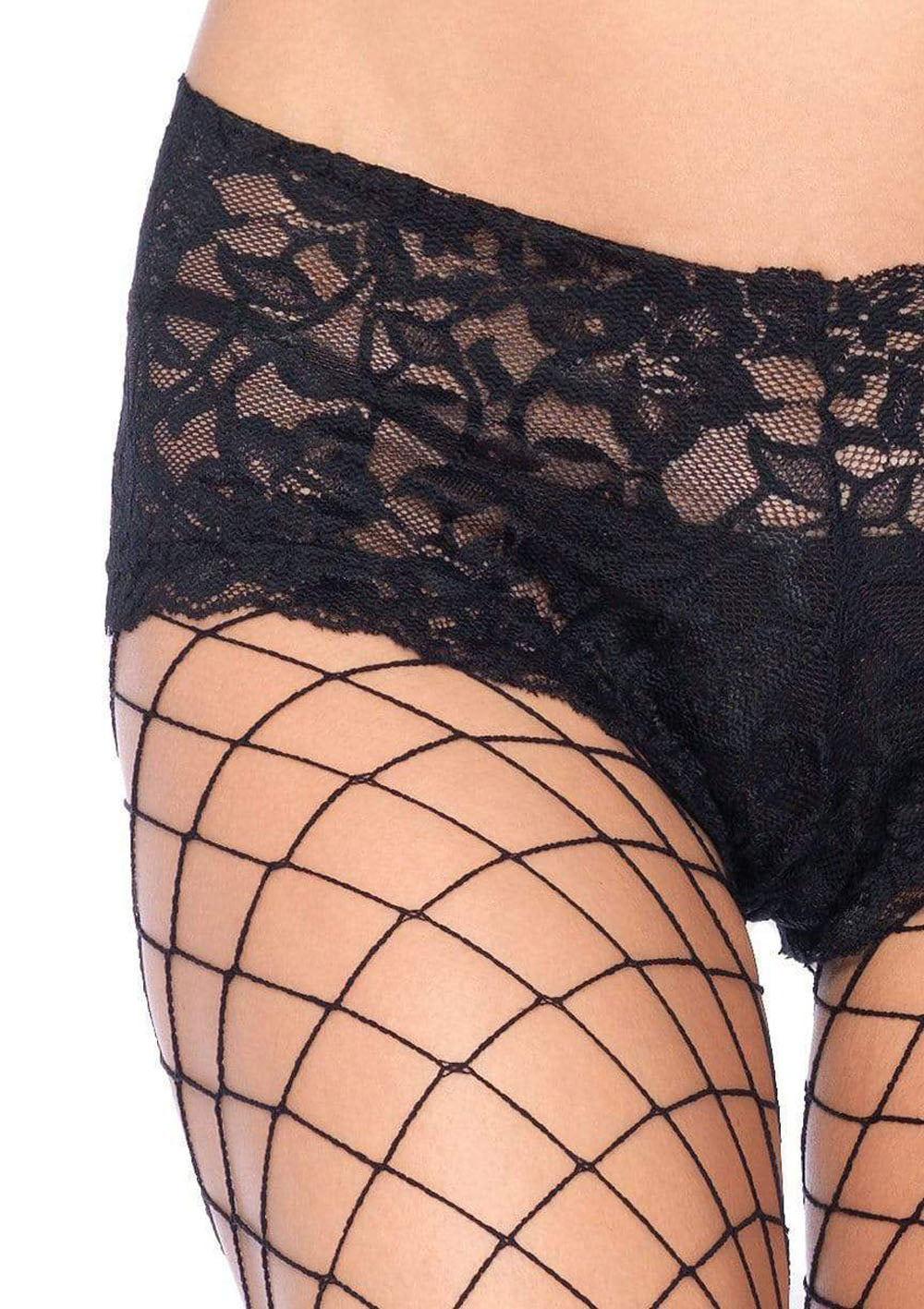 Fence Net Boy Short Pantyhose One Size