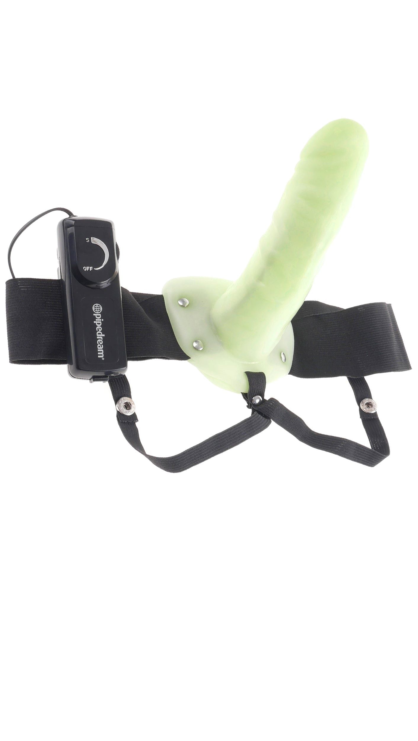 Fetish Fantasy Hollow Strap On For Him Or Her Vib. Glo