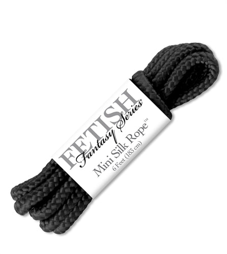 Fetish Fantasy Mini Silk Rope Black