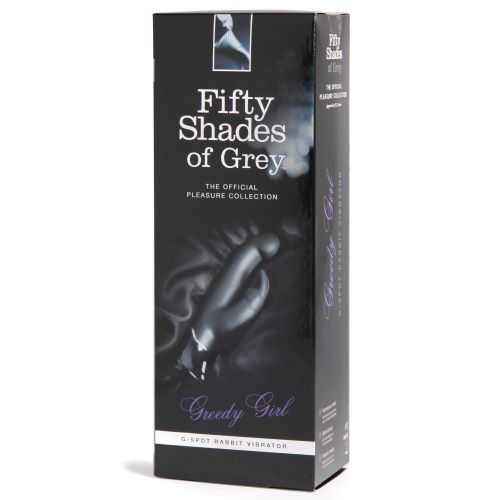 Fifty Shades Greedy Girl Rechargeable G-Spot Vibrator Rabbit