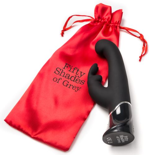 Fifty Shades Greedy Girl Rechargeable G-Spot Vibrator Rabbit