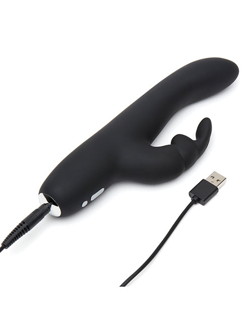 Fifty Shades Of Grey Greedy Girl Rechargeable Slimline Rabbit Vibrator