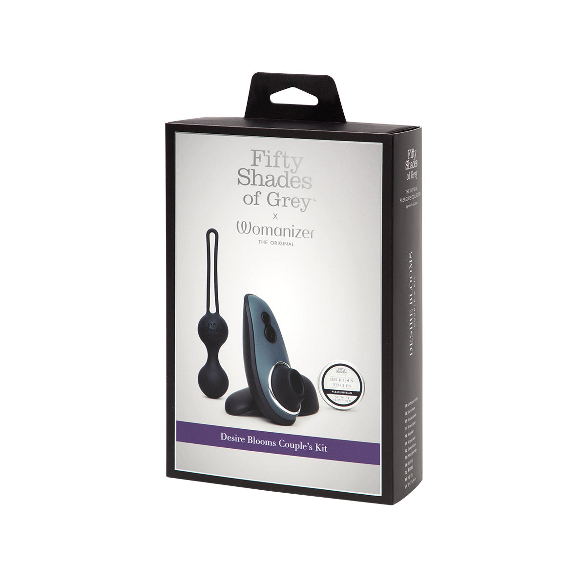 Fifty Shades Of Grey & Womanizer Desire Blooms Kit