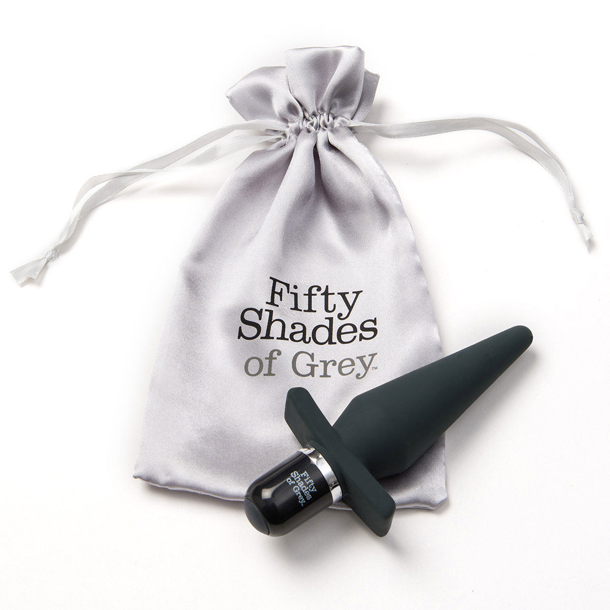 Fifty Shades Vibrating Butt Plug Grey