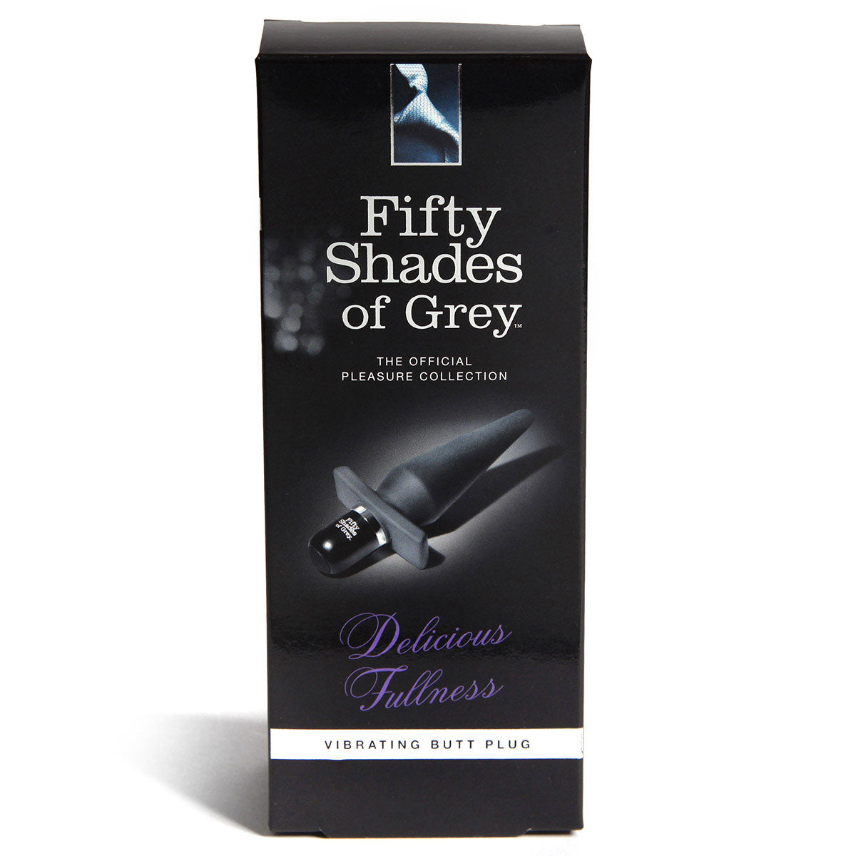 Fifty Shades Vibrating Butt Plug Grey