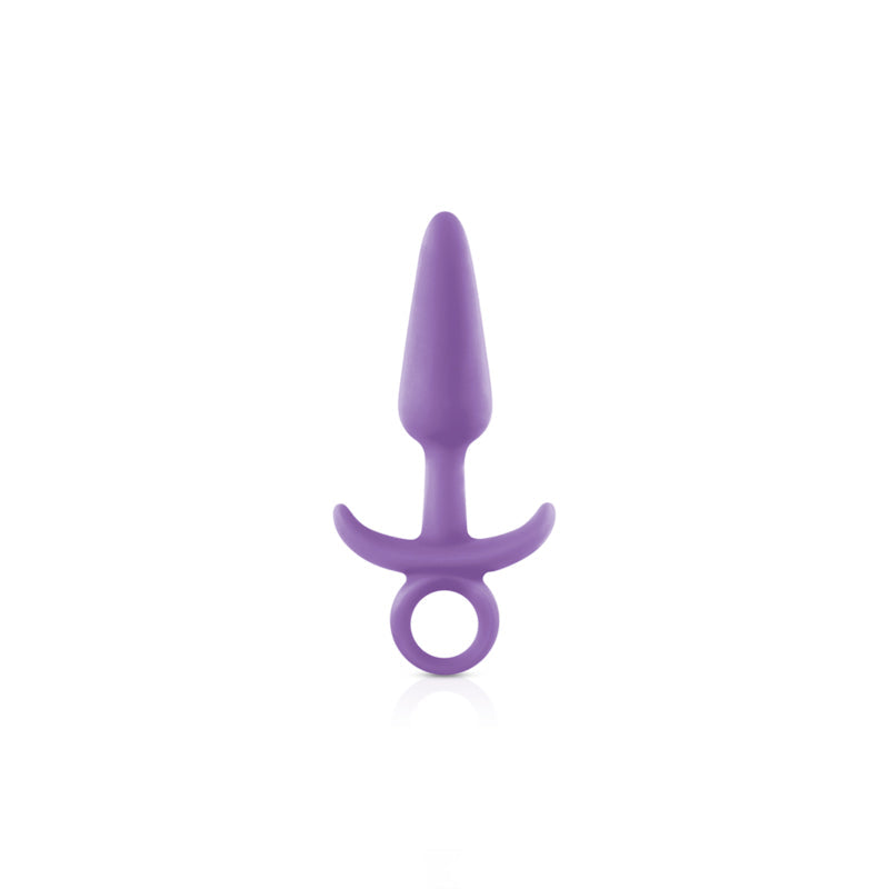 Firefly Prince Glow-in-the-dark Silicone Anal Plug - Purple Purple / Small