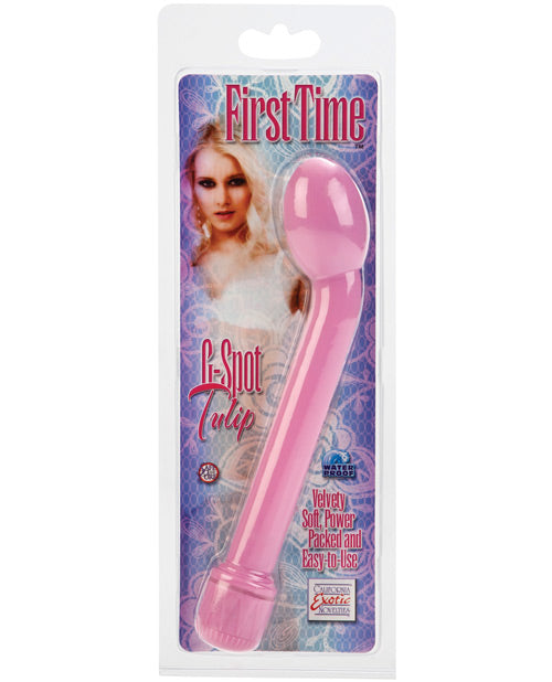 First Time G-Spot Tulip Vibrator - Pink Pink