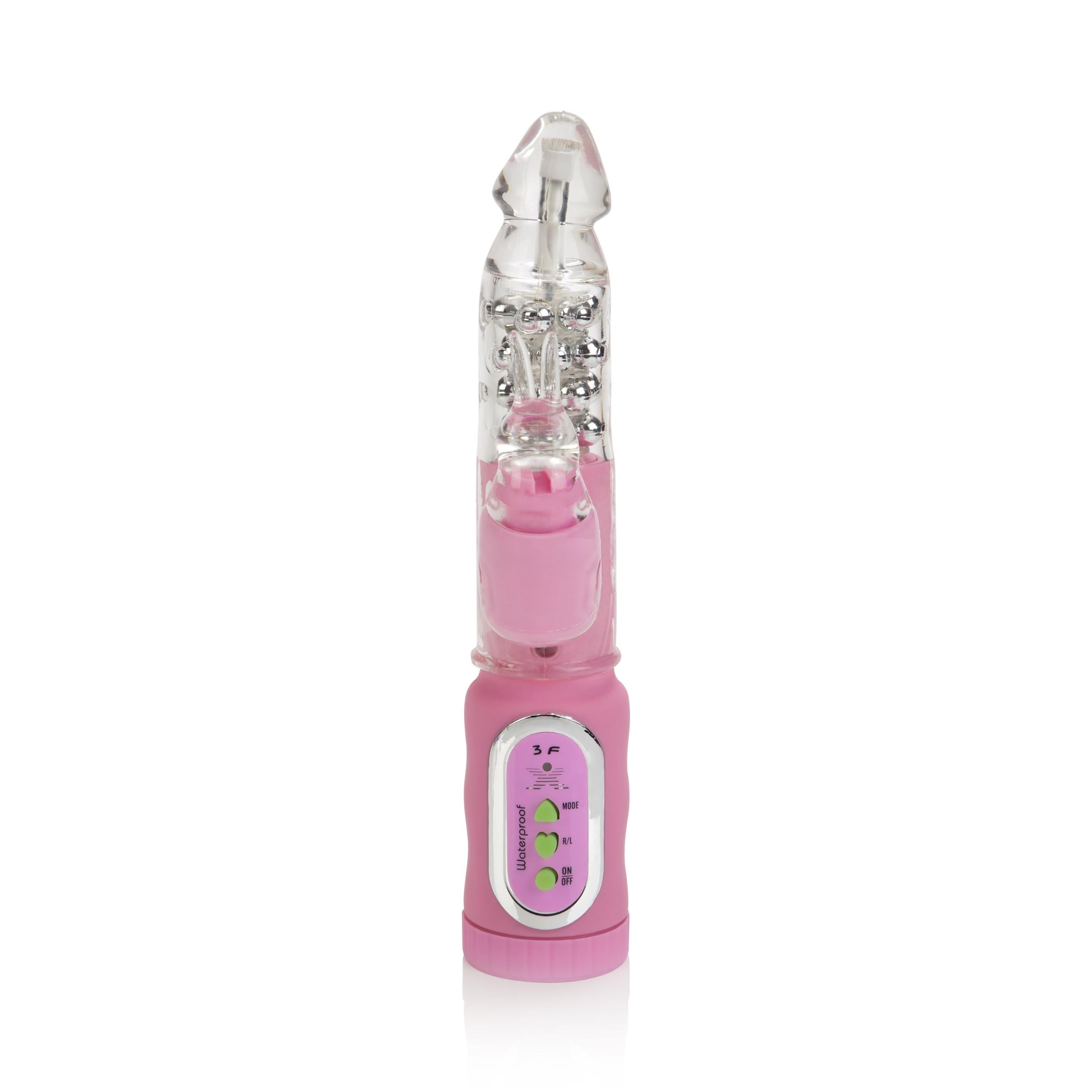 First Time Jack Rabbit Vibrator - CalExotics Pink