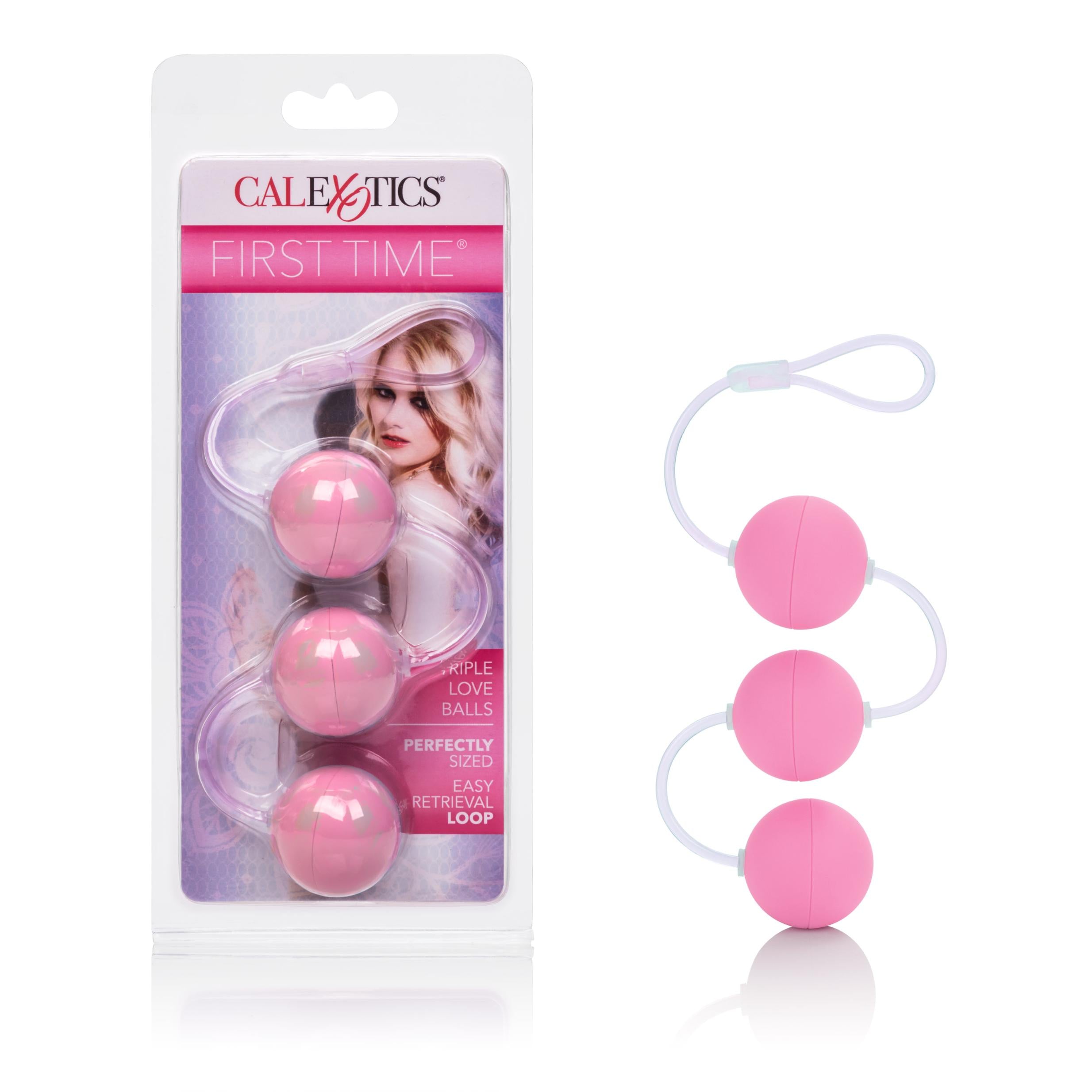 First Time Love Kegel Balls Triple Lover Pink