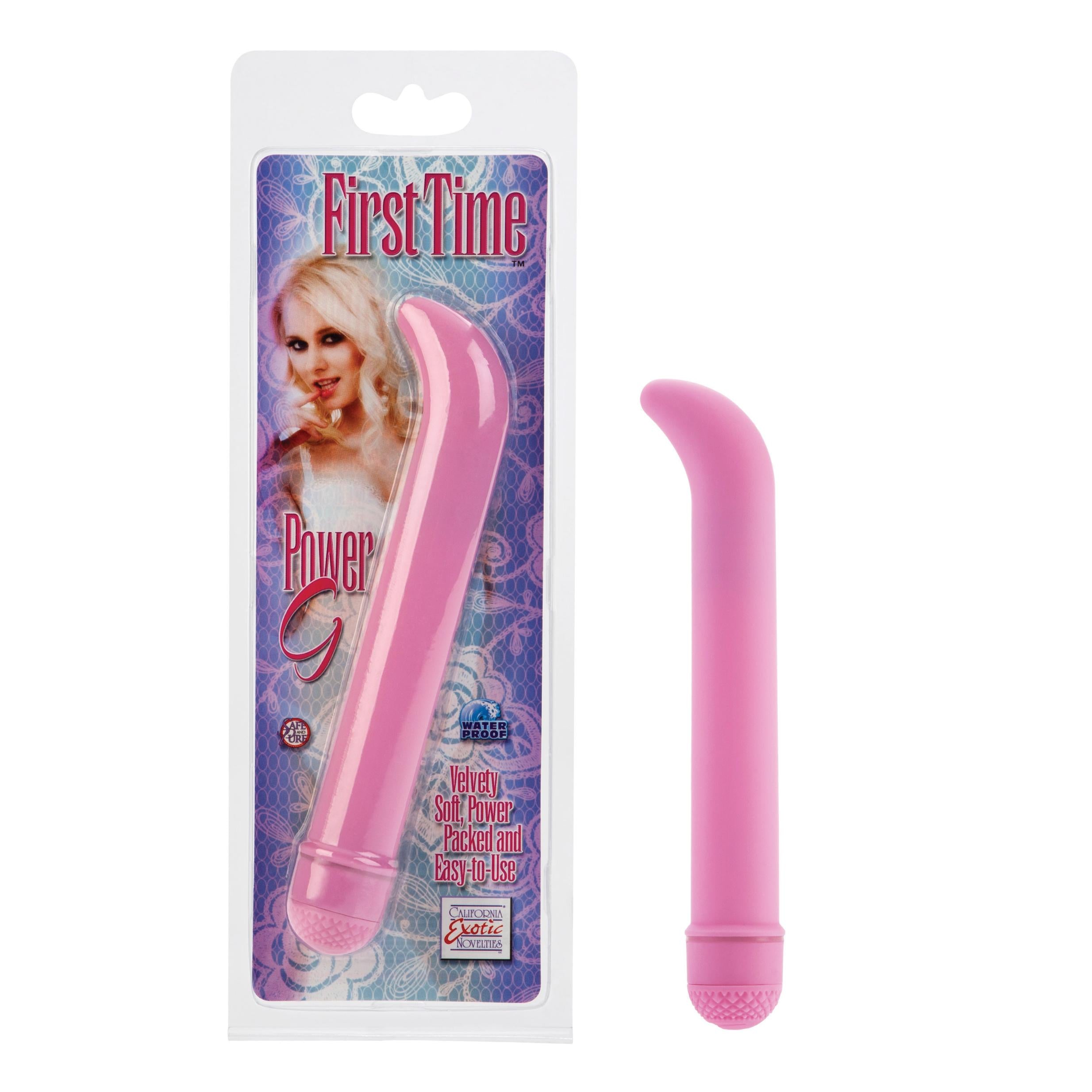 First Time Power G-Vibrator by CalExotics Pink