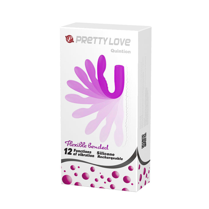 Flexible Bend Rechargeable Vibrator - Pretty Love