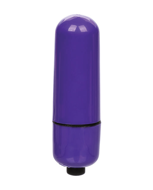 Foil Pack 3 Speed Bullet Vibrator - Pack Of 24 Purple