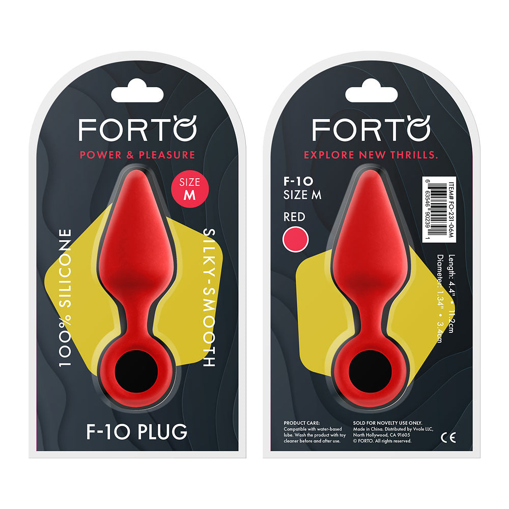 FORTO F-10 Plug Medium - Red