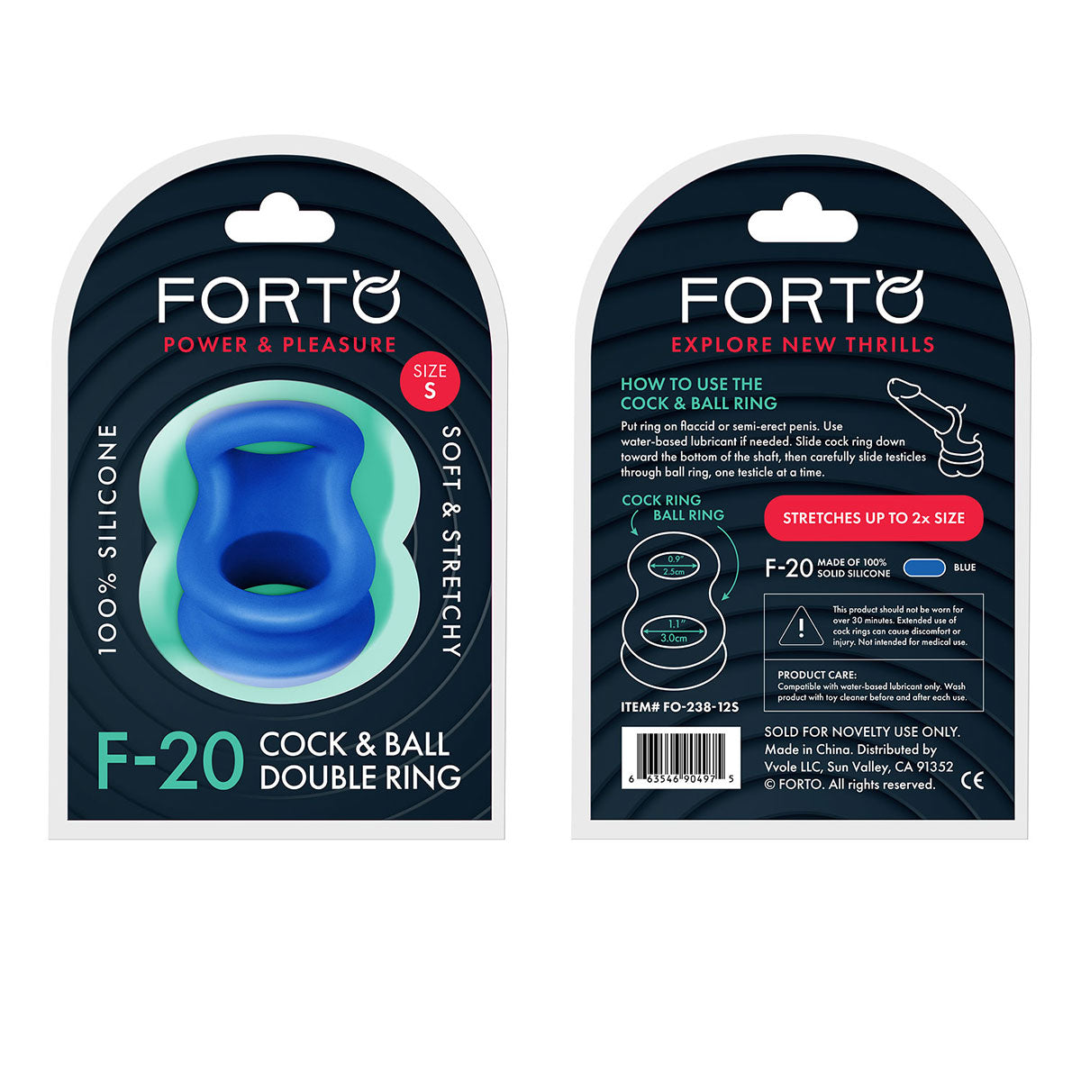 FORTO F-20 50/67mm Ball Stretcher - Blue