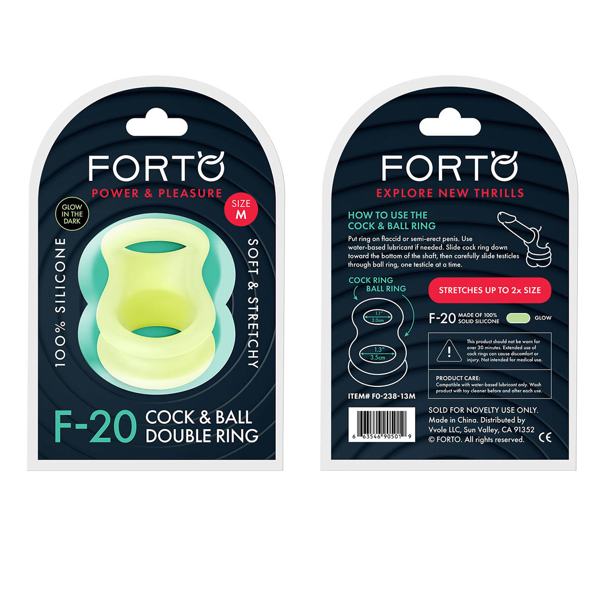 FORTO F-20 55/72mm Ball Stretcher - Glow