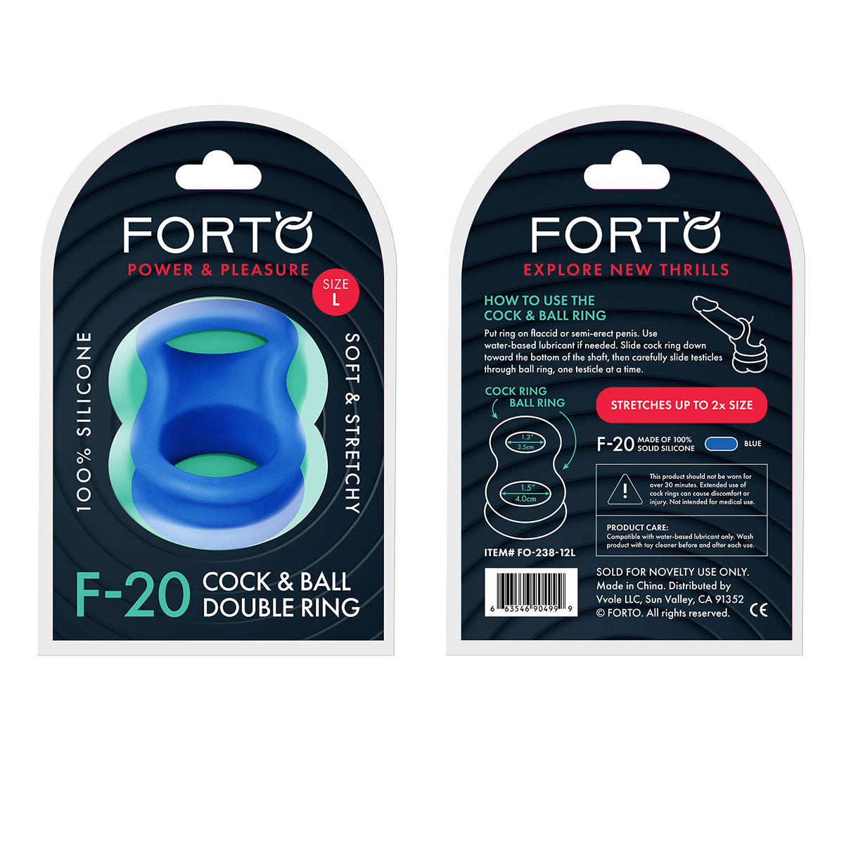 FORTO F-20 60/77mm Ball Stretcher - Blue