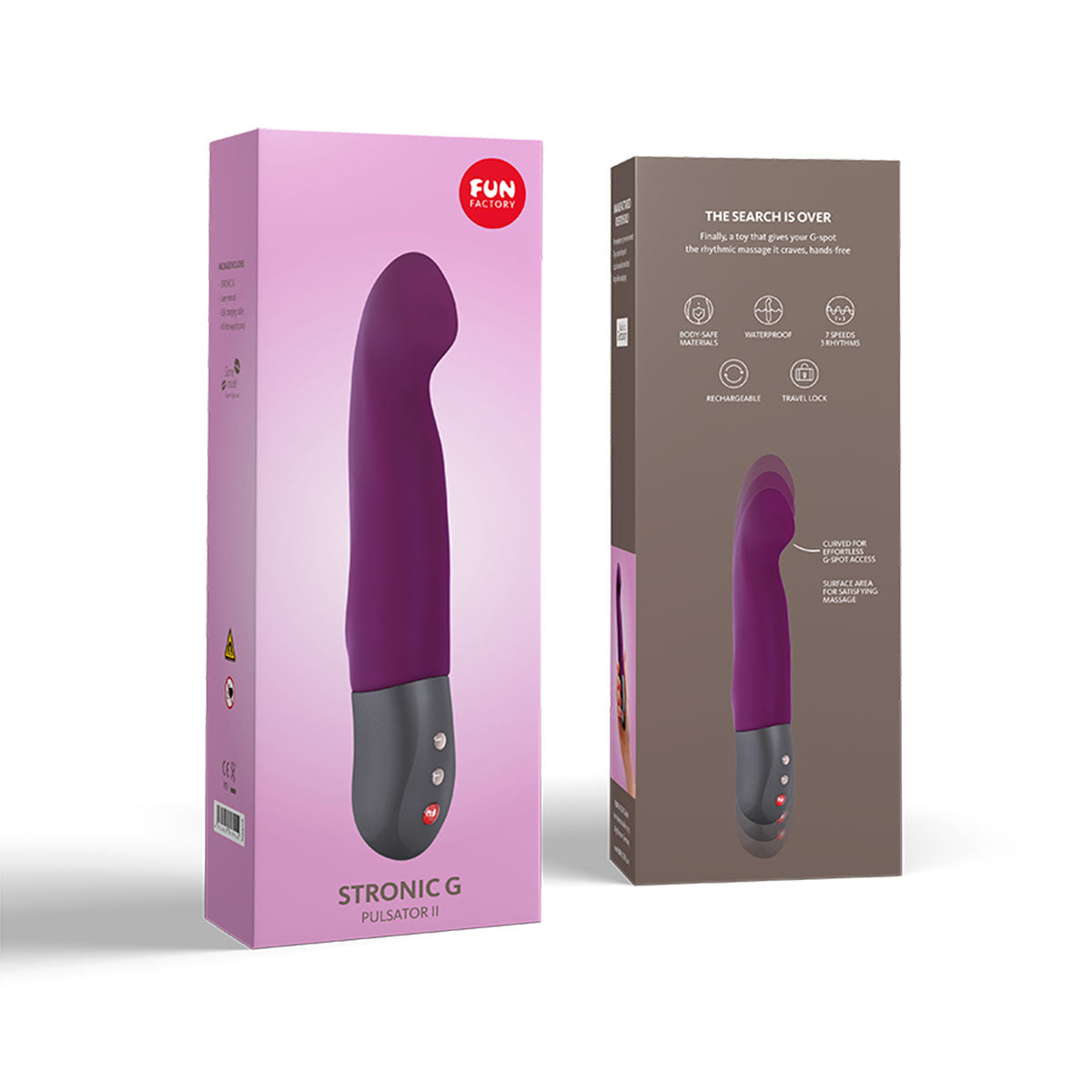 Fun Factory Stronic G for G-Spot Stimulation - Grape