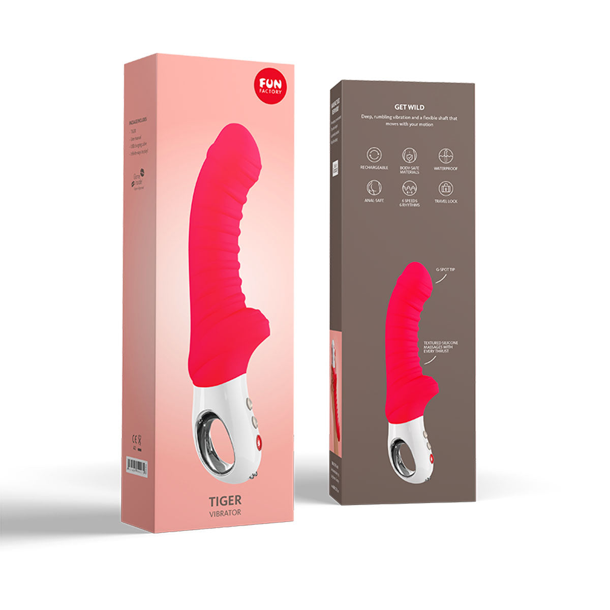 Fun Factory Tiger - India Red G-Spot Vibrator