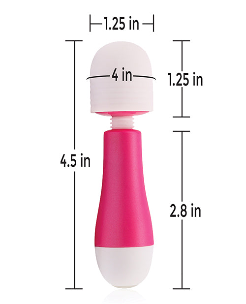 Fuzu Rechargeable & Travel Size Mini Wand Pink