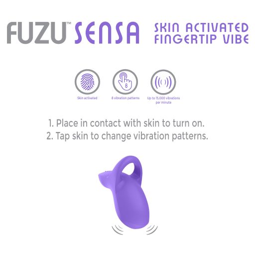 Fuzu Sensa Skin Activated Fingertip Vibrator