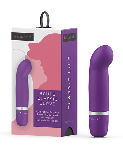G-Spot Vibrator: Bcute Curve by Bonner Trading Purple