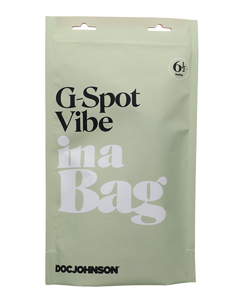 G-Spot Vibrator in a Bag - Black