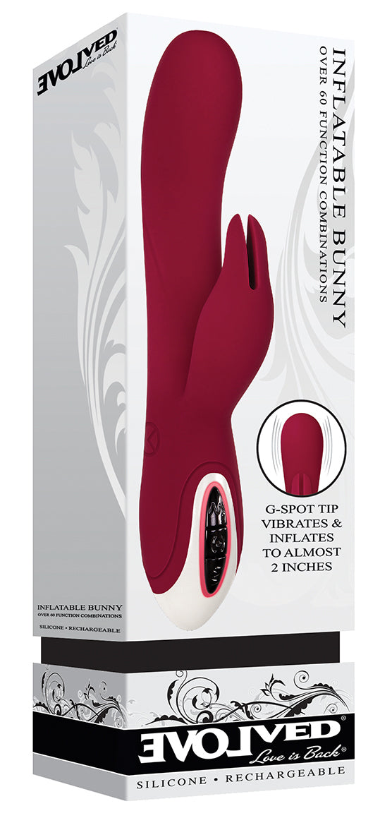 G-Spot Vibrator - Inflatable Bunny by Sale Specials