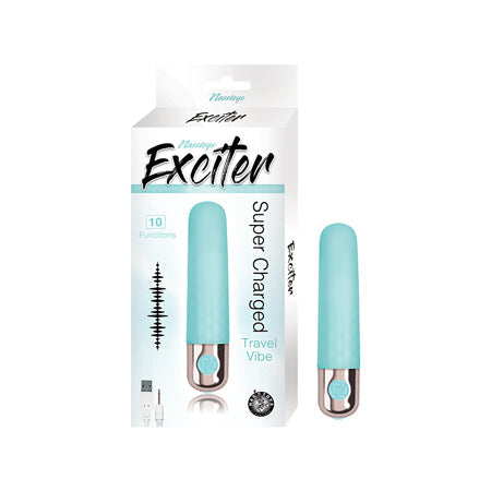 Game-changer Rechargeable Silicone Bullet Vibrator - Aqua