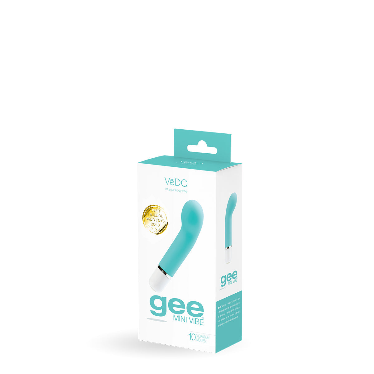 Gee Mini Vibe - Sensual Pleasure by VeDO Tease Me Turquoise