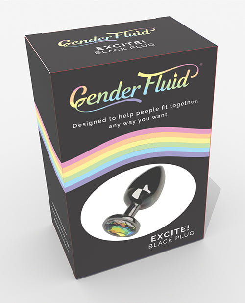 Gender Fluid Excite! Plug Black