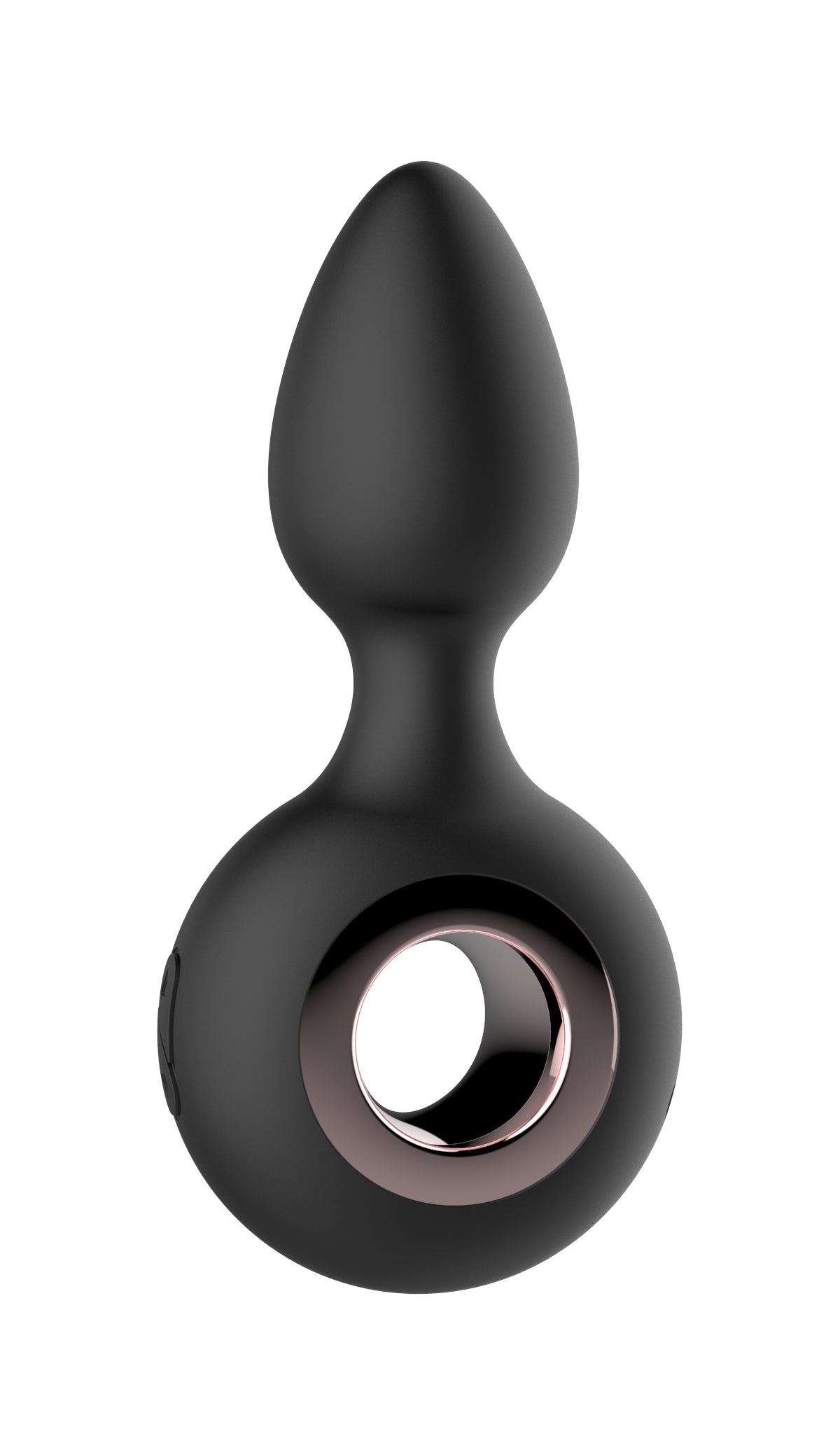 Gender Fluid Tremor Ring Plug Anal Vibrator - Black