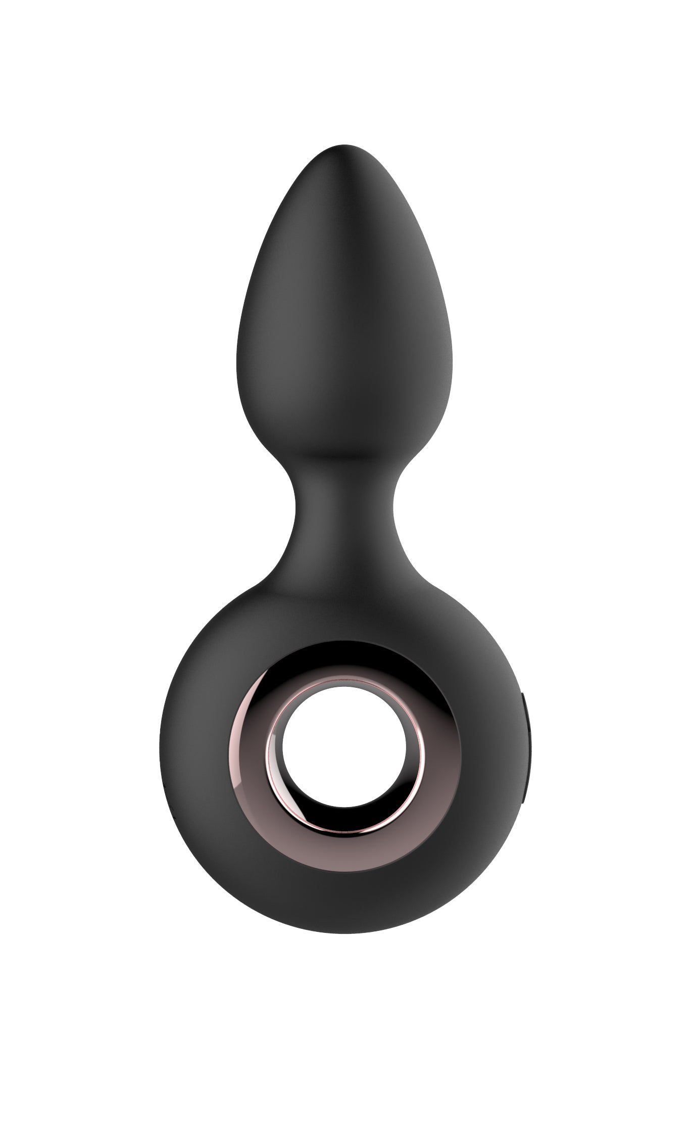 Gender Fluid Tremor Ring Plug Anal Vibrator - Black