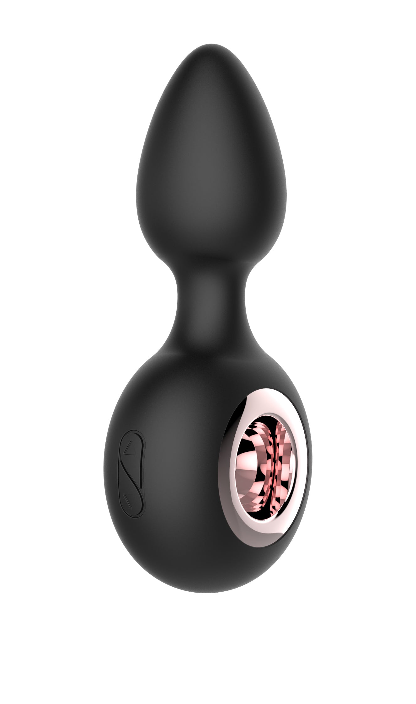 Gender Fluid Tremor Ring Plug Anal Vibrator - Black