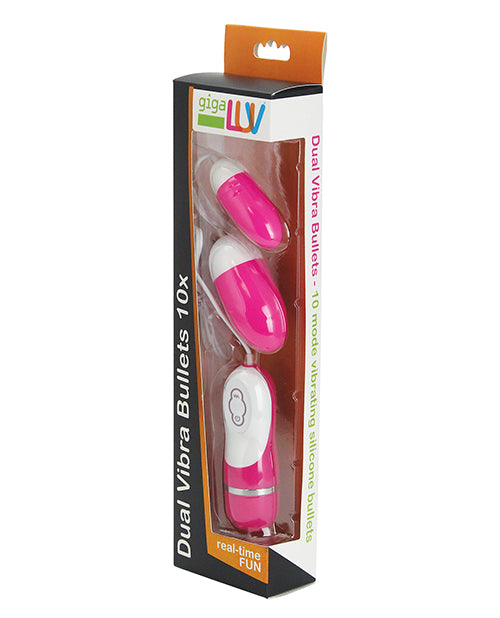 GigaLuv Dual Vibra Bullet 10Pulse Patterns for Sensual Bliss