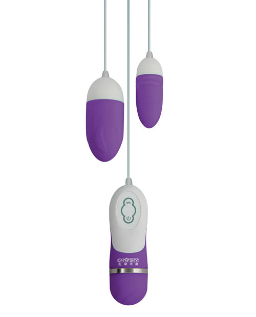 GigaLuv Dual Vibra Bullet 10Pulse Patterns for Sensual Bliss Purple