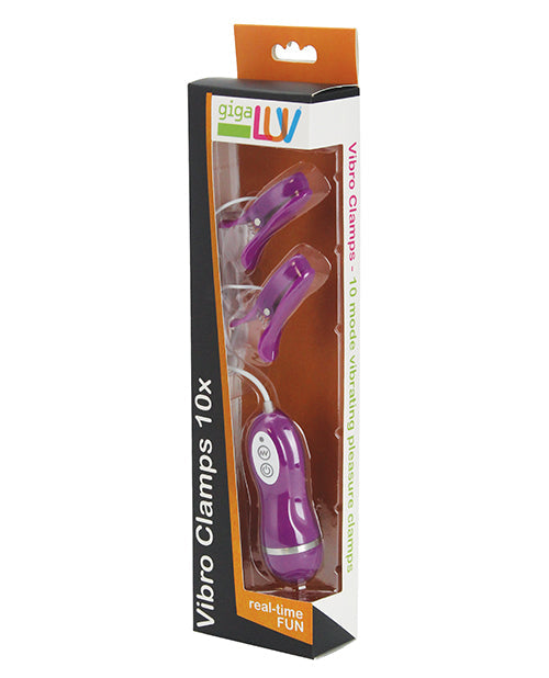 Gigaluv Vibro Clamps - 10 Functions