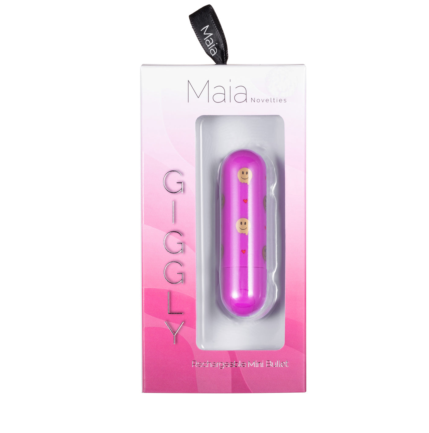 Giggly Super Charged Mini Bullet Vibrator - Pink
