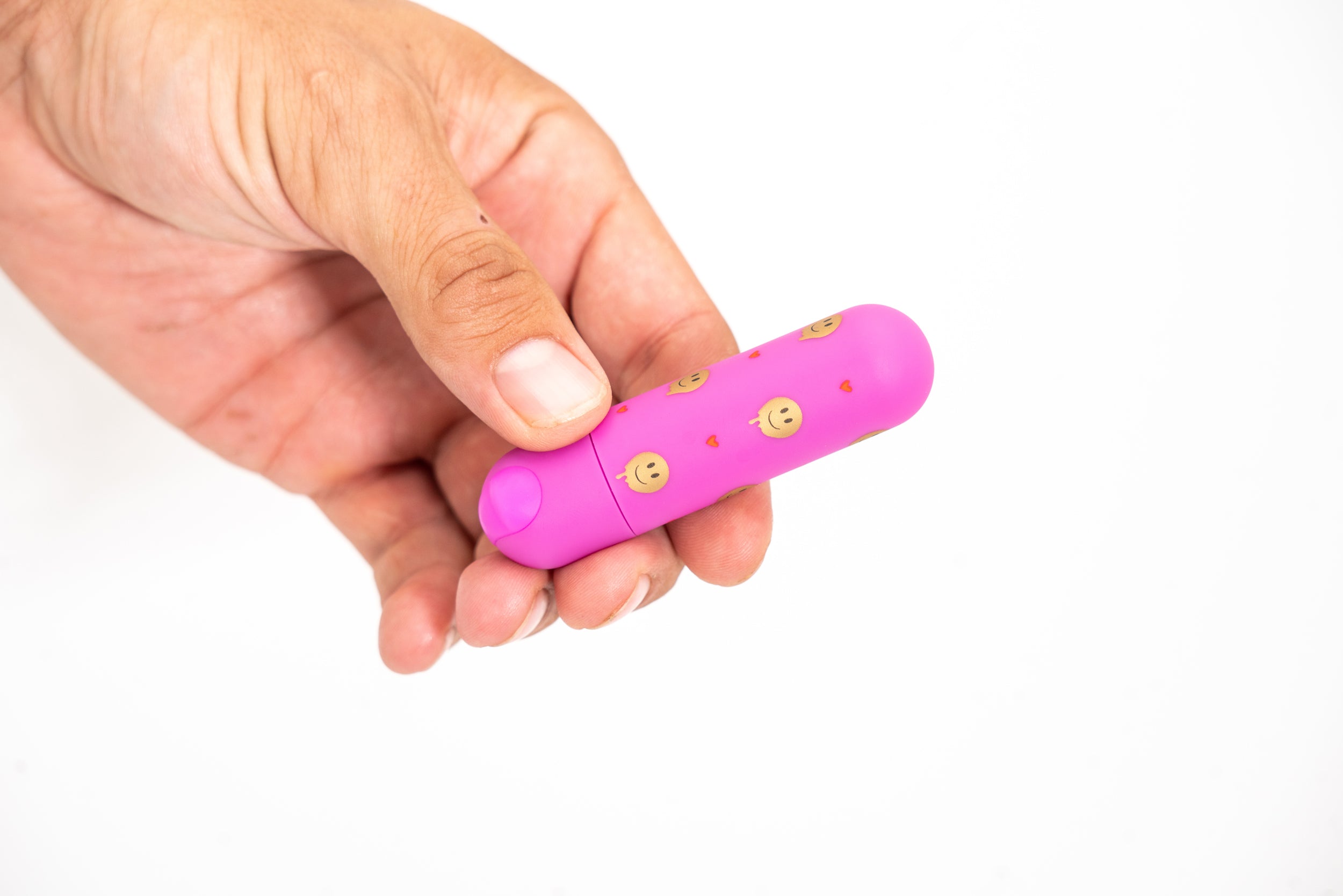 Giggly Super Charged Mini Bullet Vibrator - Pink
