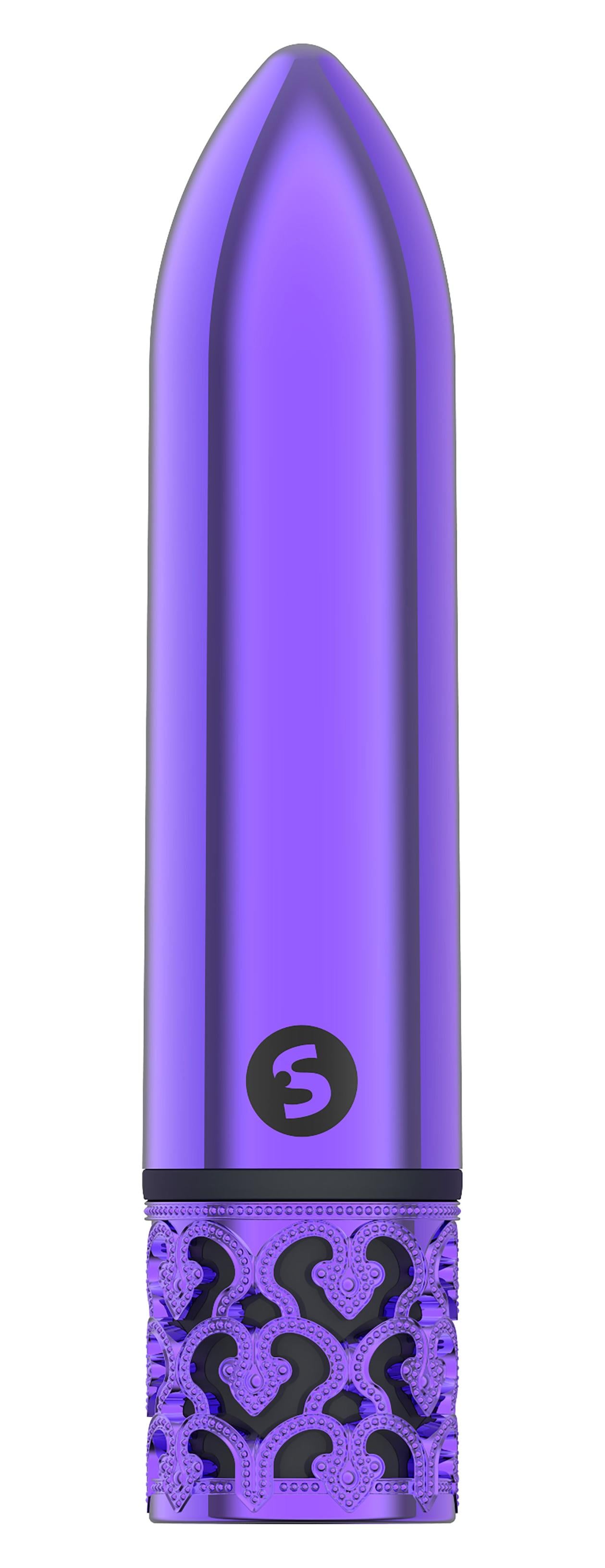 Glamour: USB Rechargeable Abs Bullet Vibrator Purple