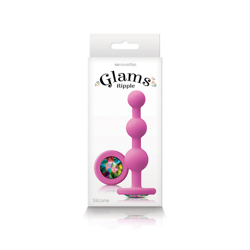 Glams - Ripple Rainbow Gem Pink