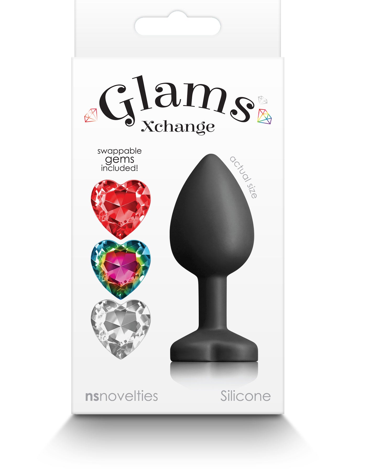 Glams Xchange Heart Plug Small