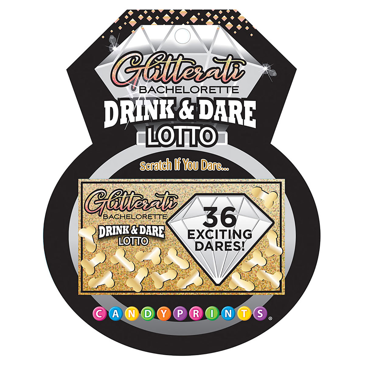 Glitterati Bachelorette Drink &amp; Dare Lotto