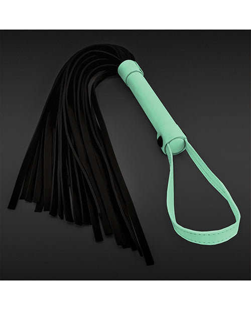 Glo Bondage Flogger - Glow In The Dark