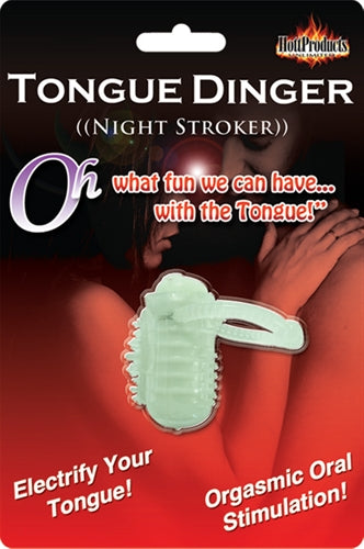 Glow-in-the-Dark Tongue Vibrator by Hott Products Night Stoker