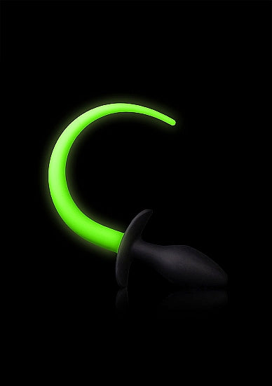 Glow Puppy Tail Plug Glow In The Dark