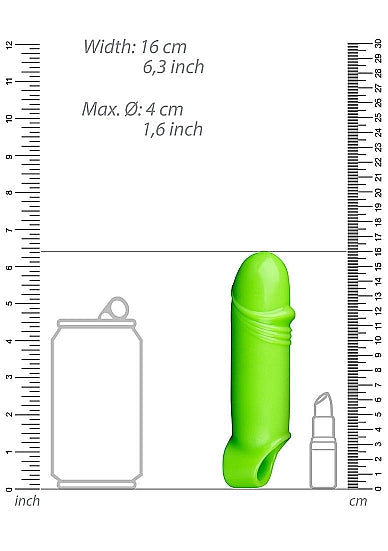 Glow Smooth Thick Stretchy Penis Sheath