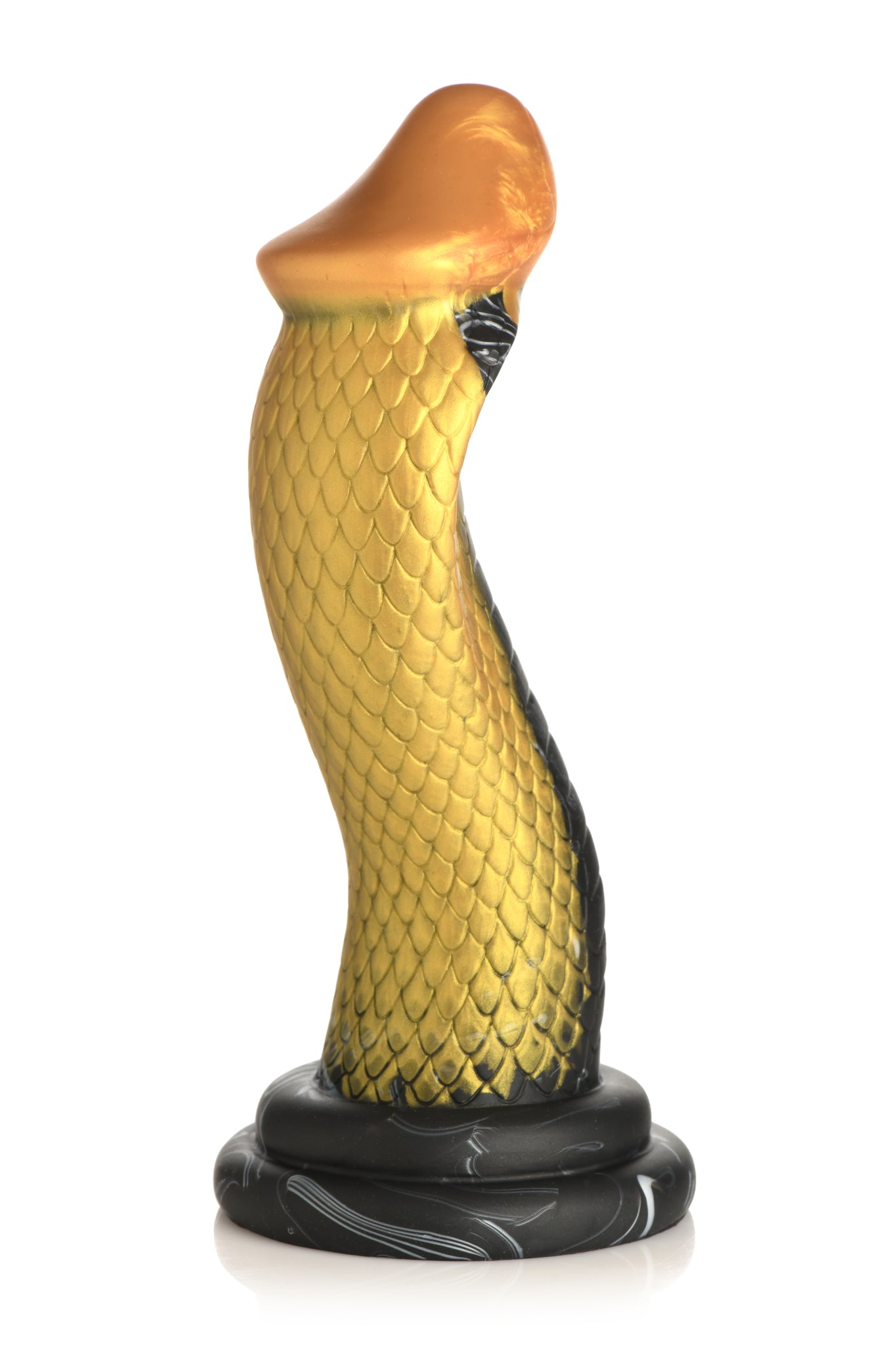 Golden Snake Silicone Fantasy Dildo by Creature Cocks