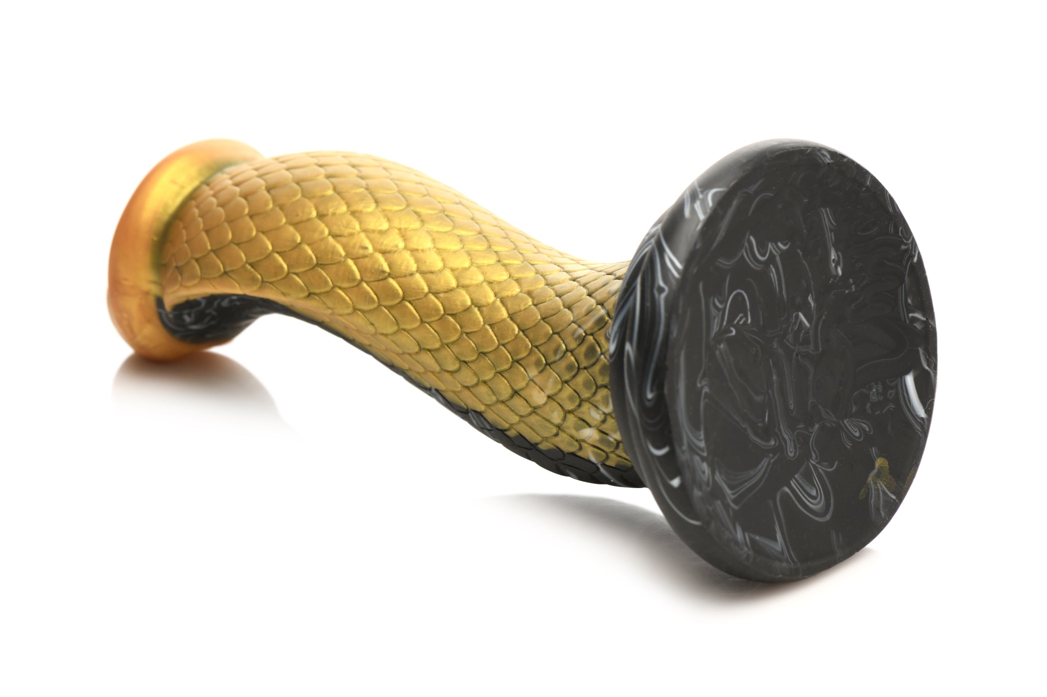 Golden Snake Silicone Fantasy Dildo by Creature Cocks