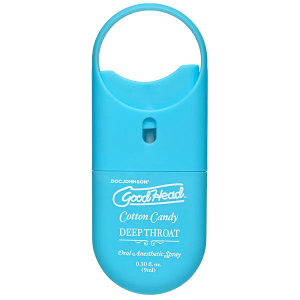 Goodhead - Deep Throat Spray to-Go - Cotton Candy - 0.30 Fl. Oz.